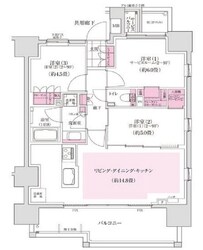 ディームス木場の物件間取画像